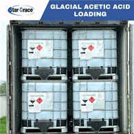 Traitement des brûlures à l'acide acétique glacial
